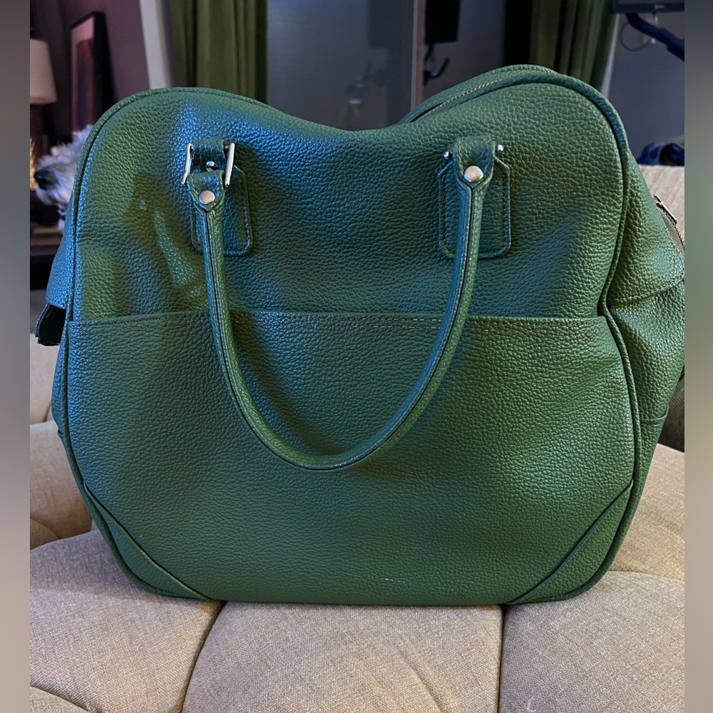 Vintage Samsonite Saturn Green Tote Travel Bag